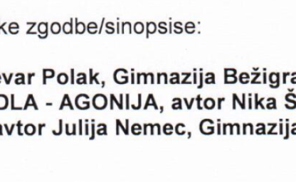 Grossmannova nagrada 2021